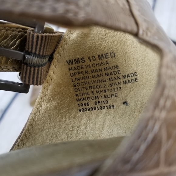 DANA BUCHMAN | reptile print strappy heel sandals - Picture 7 of 7